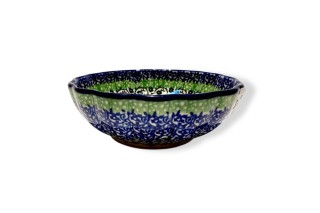 023 Bunzlau Ribbel Schaal 3338X 023 Ribbel Schalen Ø 12 cm